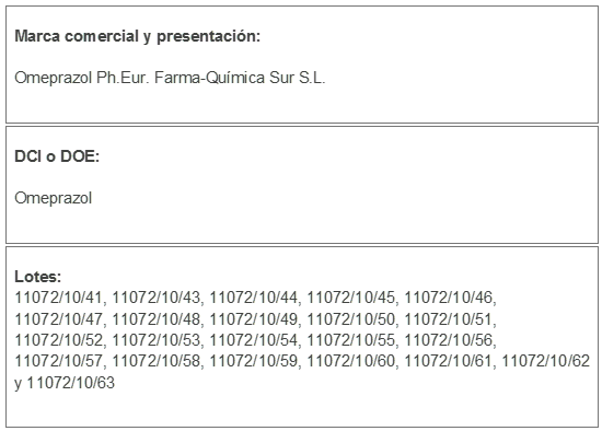 Negligencias en suministro de medicamentos